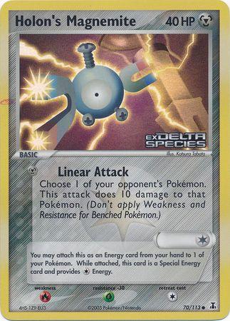 EX Delta Species Holon's Magnemite #70/113 reverse holo